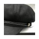 Wool Beret Hat for Large Head Sizes | Vintage Unisex Slouchy Cap for Fall and Winter