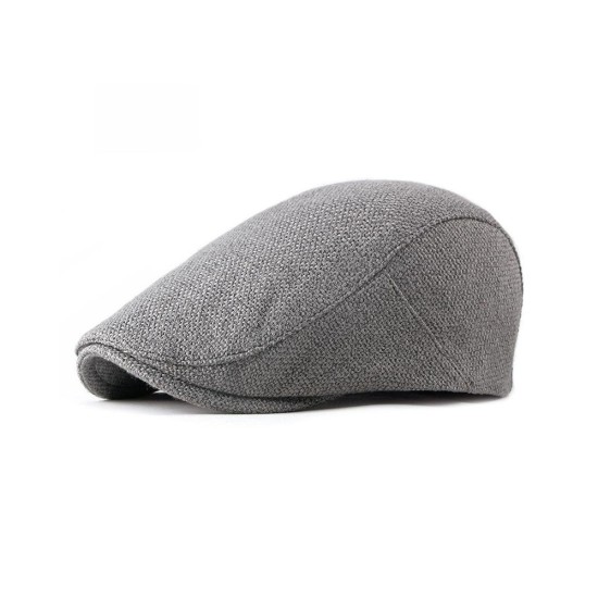Classic Unisex Beret Hat - Vintage Style Casual Cap for Men and Women
