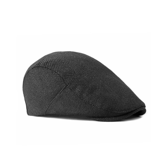 Classic Unisex Beret Hat - Vintage Style Casual Cap for Men and Women