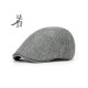 Classic Retro Summer Duckbill Cap for Men and Women - Breathable Linen Beret with Style