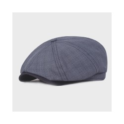 Classic Unisex Beret Hat - Lightweight Cotton Casual Cap for Men and Women