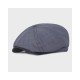 Classic Unisex Beret Hat - Lightweight Cotton Casual Cap for Men and Women