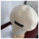 New Arrival Labeled Structured Beret Hat for Women - Autumn Winter Style Oversized Fit Reversible Front Cap Artist Beret, -Inspi