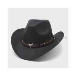 Vintage Wool Fedora Hat | Western Cowboy & Jazz Style for Men and Women