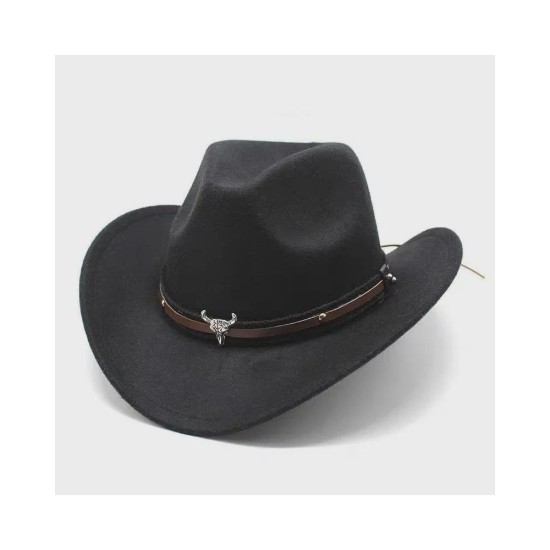 Vintage Wool Fedora Hat | Western Cowboy & Jazz Style for Men and Women