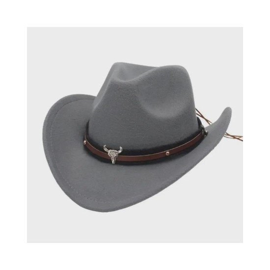 Vintage Wool Fedora Hat | Western Cowboy & Jazz Style for Men and Women