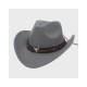 Vintage Wool Fedora Hat | Western Cowboy & Jazz Style for Men and Women
