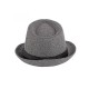 Fashionable Wool Fedora Hat for Women - Classic Black Casual Style