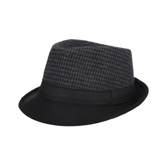 Men's Wool Felt Fedora Hat for Winter - Classic Style & Warmth