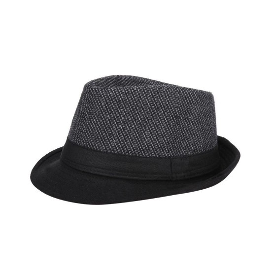 Men's Wool Felt Fedora Hat for Winter - Classic Style & Warmth