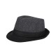 Men's Wool Felt Fedora Hat for Winter - Classic Style & Warmth