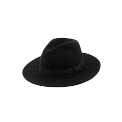 Vintage Wool Felt Fedora Hat | Wide Brim Unisex Jazz Cap for Sun Protection & Performance