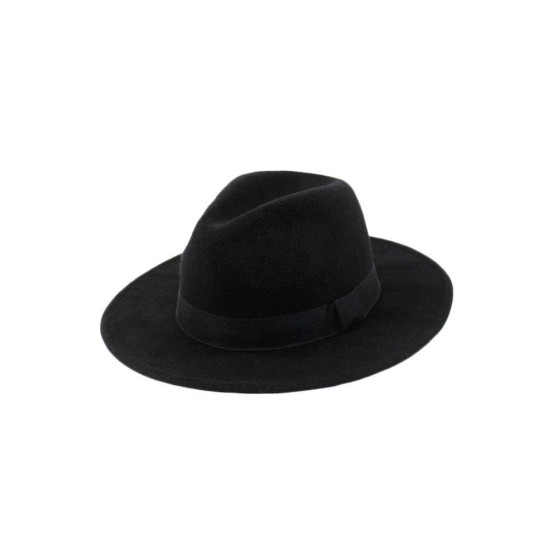 Vintage Wool Felt Fedora Hat | Wide Brim Unisex Jazz Cap for Sun Protection & Performance