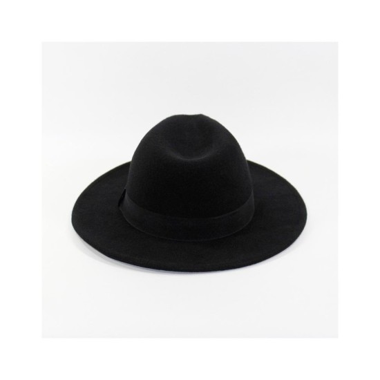 Vintage Wool Felt Fedora Hat | Wide Brim Unisex Jazz Cap for Sun Protection & Performance