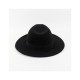 Vintage Wool Felt Fedora Hat | Wide Brim Unisex Jazz Cap for Sun Protection & Performance
