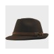 Wool Felt Fedora Hat - Classic Unisex Style Wide Brim Jazz Cap