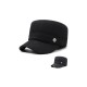 Winter Wool Fedora Hat with Fleece-Lined Ears for Men - Insulated Outdoor Cap for Middle-Aged & Senior Gentlemen