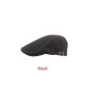 7 Colors Men Flat Cap Ivy Newsboy Hat Driving Visor Adjustable Berets for Men