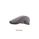 7 Colors Men Flat Cap Ivy Newsboy Hat Driving Visor Adjustable Berets for Men