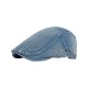 Men's Plaid Beret Cap, Vintage Style, Warm Fleece-Lined Newsboy Hat, Casual Unisex Winter Flat Cap