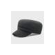 Men's Winter Wool Flat Cap with Ear Flaps, Vintage Military Style Newsboy Hat for Cold Weather