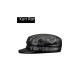 Vintage Leather Flat Cap | Classic Newsboy Style for Men and Women