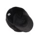 Peaky Blinders Newsboy Cap | Wool Herringbone Flat Cap with Leather Visor