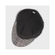 Warm Winter Flat Cap for Men - Classic Wool Blend Newsboy Hat with Brim, Cozy and Stylish Cold Weather Accessory