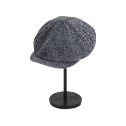 Peaky Blinders Wool Flat Cap | Vintage Newsboy Beret for Men