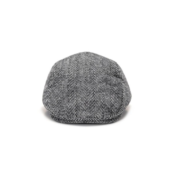Autumn Winter Style Men's Newsboy Cap - Warm Lined, Vintage Flat Cap, Classic Casual Artist Hat