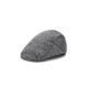 Autumn Winter Style Men's Newsboy Cap - Warm Lined, Vintage Flat Cap, Classic Casual Artist Hat